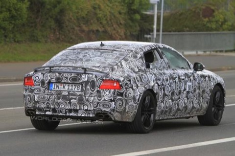 Ahora sí: Audi S7, cazado