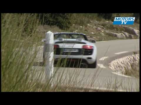 Car test AUDI R8 SPYDER