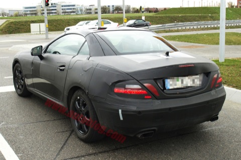 Nuevo Mercedes SLK: fotos espía