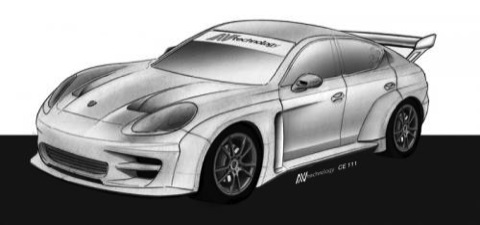 Primeras imágenes del Porsche Panamera de competición