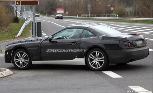 Nuevo Mercedes SL: y más fotos espía