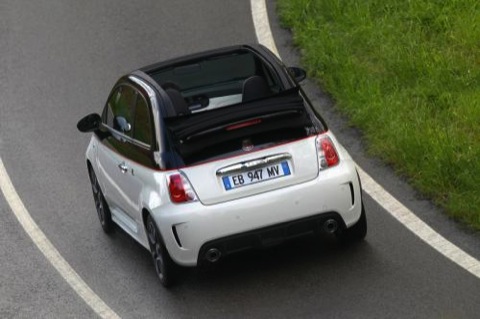 Abarth 500C, también oficial