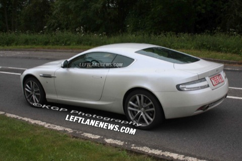 Renovado Aston Martin DB9, últimas fotos espía