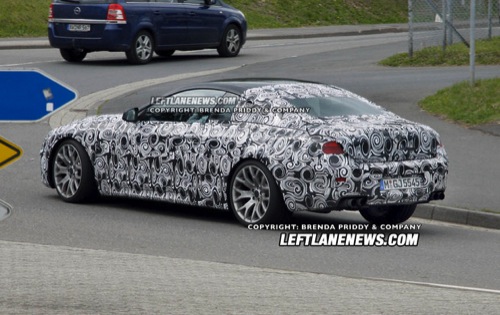 BMW M6 2012: más fotos espía