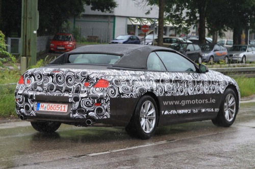 BMW Serie 6 Cabrio: nuevas fotos espía