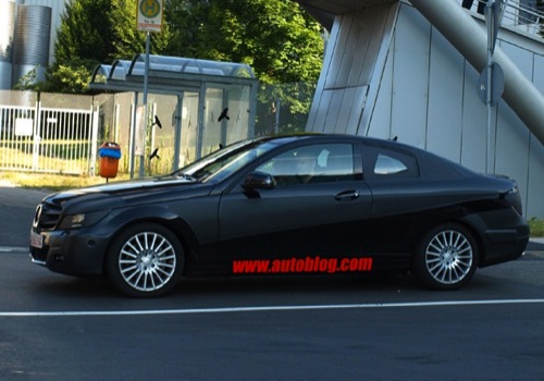 Mercedes Clase C Coupé: primeras fotos espía