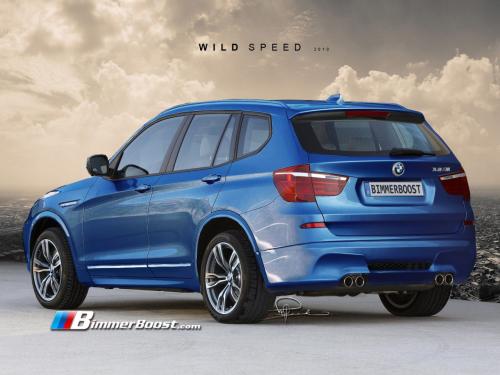 BMW X3 M: ilustraciones