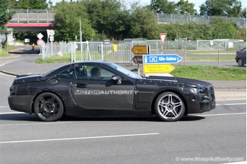 Una vez más: Mercedes SL 63 AMG, cazado