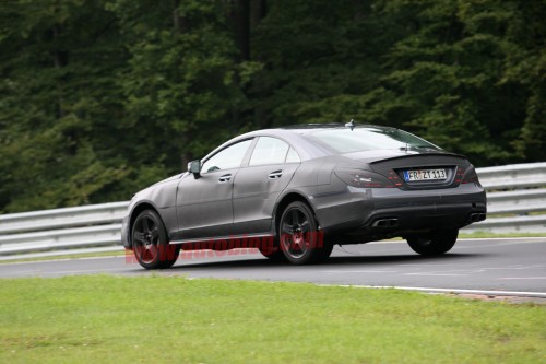 Mercedes CLS 63 AMG, nuevas fotos espía