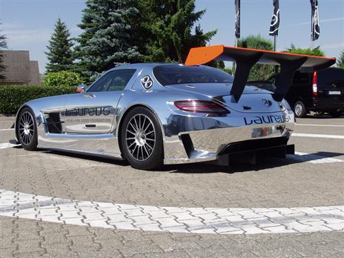 Mercedes SLS AMG GT3... cromado
