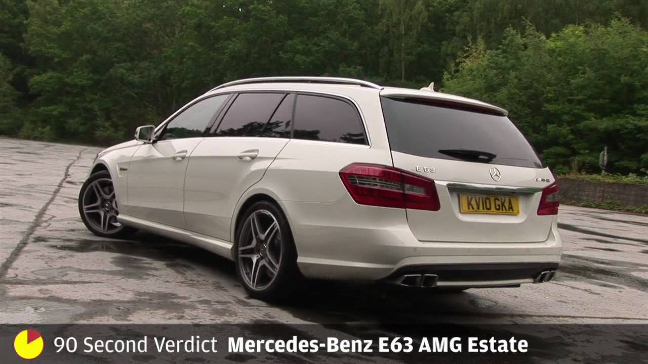 Mercedes-Benz E63 AMG - 90sec review by Autocar.co.uk