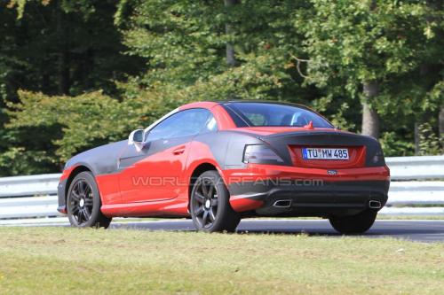 Nuevo Mercedes SLK, más fotos espía