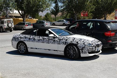 Desde Sierra Nevada: BMW Serie 6 Cabrio, fotos espía