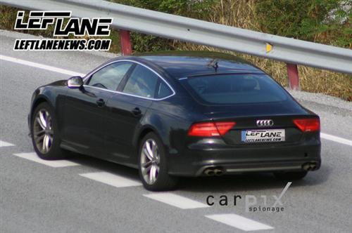 Audi S7: completamente al descubierto