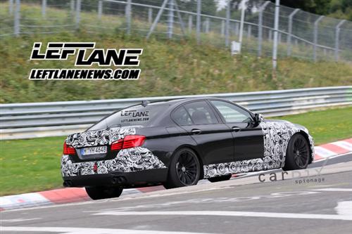 Volando bajo: nuevo BMW M5, más fotos espía