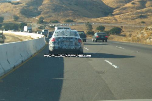 Nuevo Audi A6, cazado en California