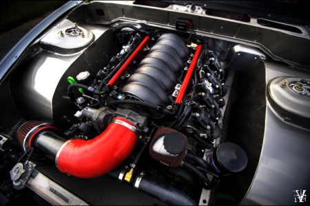 Nissan 240SX con swap LS2