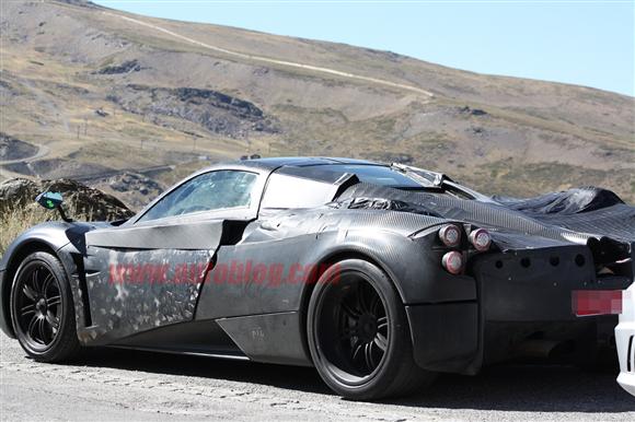 Pagani C9, nuevas fotos espía