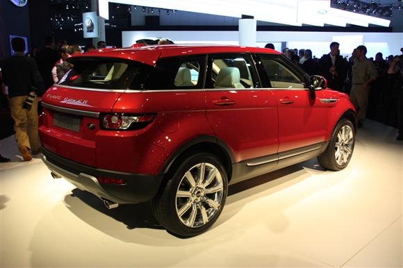 Salón de Los Ángeles: Range Rover Evoque 5 puertas
