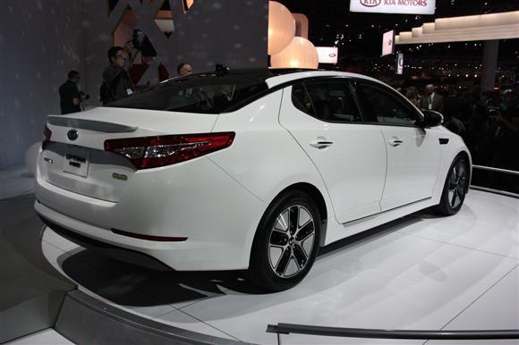 Salón de Los Ángeles: Kia Optima Hybrid