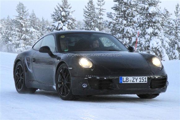 Nuevo Porsche 911, más fotos espía