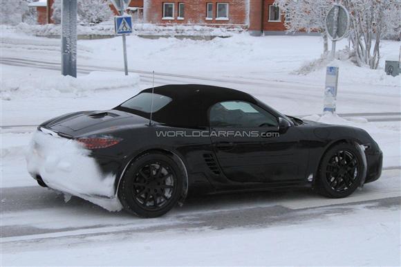 Nuevo Porsche Boxster, más fotos espía