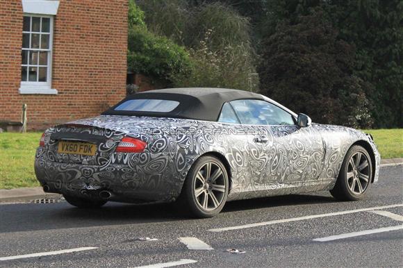 Jaguar XK Cabrio, nuevas fotos espía