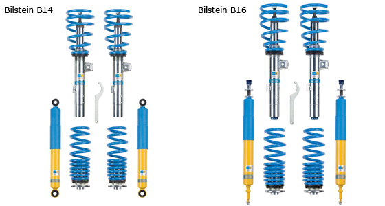 Juego de suspensiones Bilstein para el Audi A1