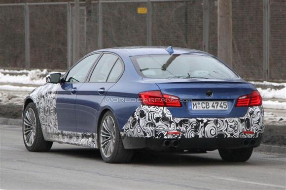 BMW M5, nuevas fotos espía