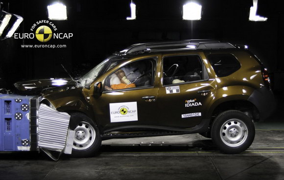 Dacia Duster: tres estrellas en las pruebas EuronCAP