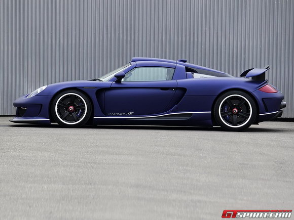 Gemballa Mirage GT Matt Blue Edition