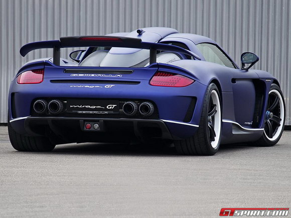 Gemballa Mirage GT Matt Blue Edition