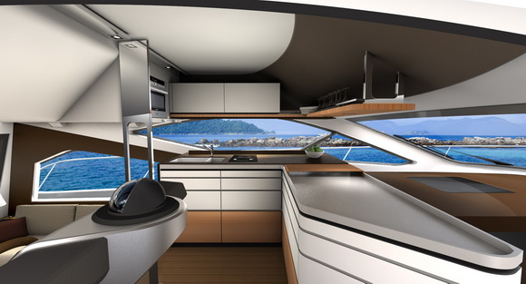 Intermarine 55, el yate de BMW