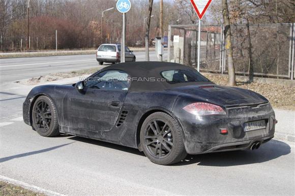 Nuevo Porsche Boxster, cazado en la casa de Mercedes-Benz