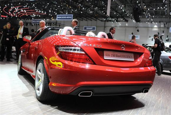 Desde Ginebra: Mercedes SLK