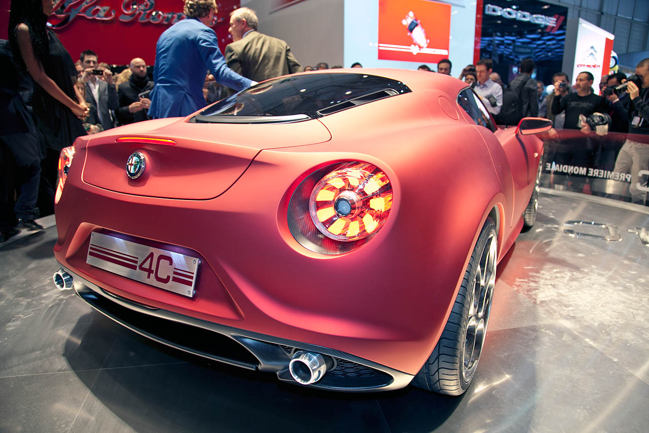 Ginebra 2011: Alfa Romeo 4C Concept