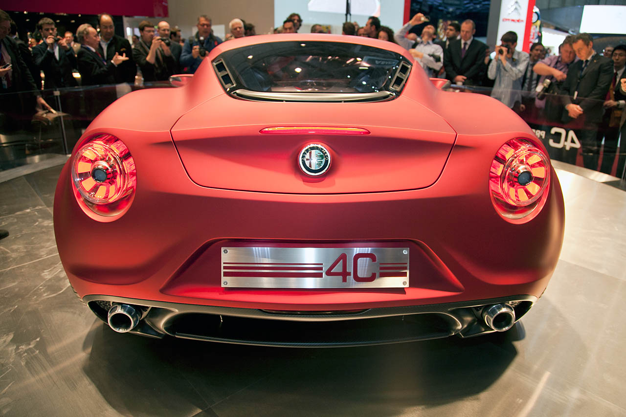 Ginebra 2011: Alfa Romeo 4C Concept