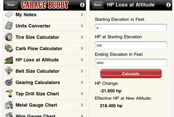 Aplicación útil: Garage Buddy