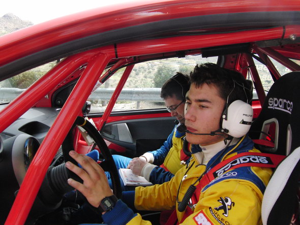 Joven promesa de los Rallyes: Carles Duran