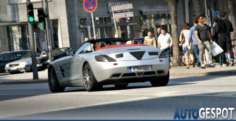 Mercedes-Benz SLS AMG Roadster sin camuflaje