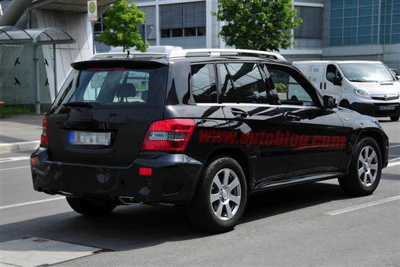 Mercedes GLK, nuevas fotos espía