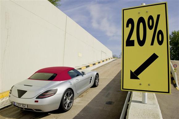 Mercedes SLS AMG Roadster, prácticamente oficial