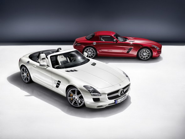 2012 Mercedes SLS Roadster oficial