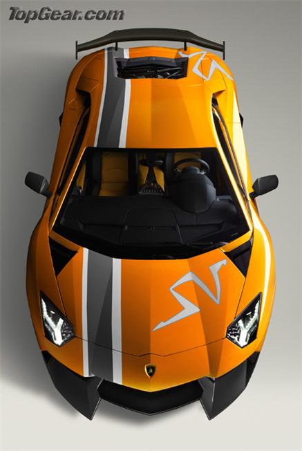 Lamborghini Aventador SV, ilustrado