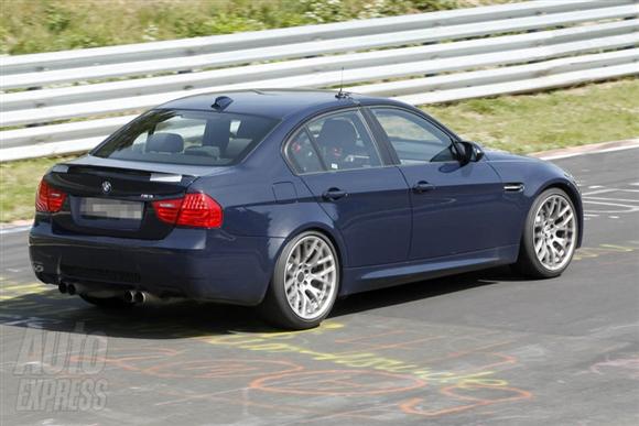 BMW M3 GTS Sedan Concept, cazado en el 'Ring