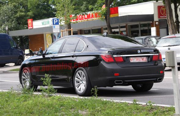 Renovado BMW Serie 7, fotos espía