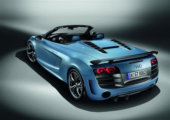 Audi R8 GT Spyder, oficial