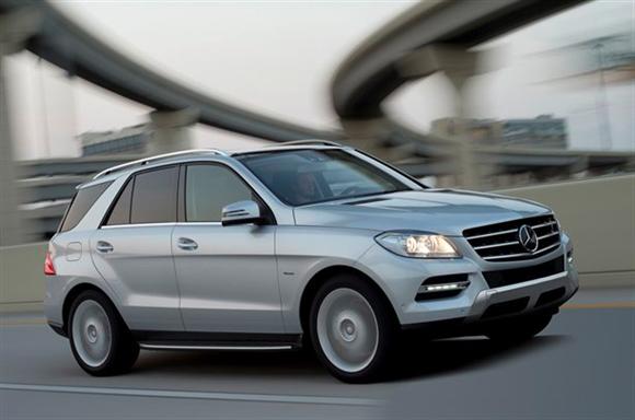 Nuevo Mercedes ML, filtrado