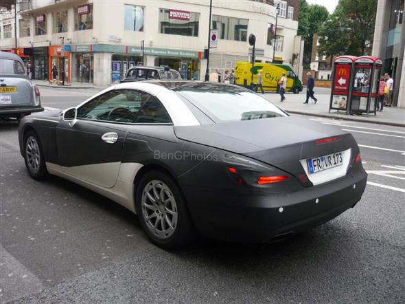 Nuevo Mercedes SL, más fotos espía