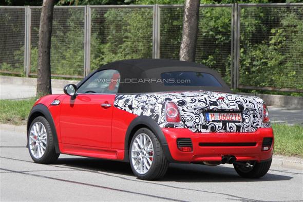 MINI Roadster JCW, ¡fotos espía!